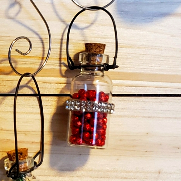 Miniature Bottle Christmas Tree Ornaments - Picture 7 of 9